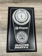Chrysler Mopar Master Parts Award Plaque 1998 Wall Mount Thermometer Barometer picture