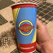 Wax Paper Cup FATBURGER Cup Drive In Restaurant 6” tall picture
