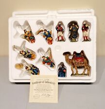Hawthorne Village The Peace on Earth Figurine Set retired with COA 10pc perfect picture