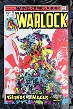 Warlock # 10 Thanos vs Magus (1975) Origin of Thanos and Gamor  High Grade picture
