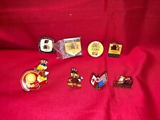 Vintage Lot of 1984 Olympics Pins: United Airlines, Busch, Natural Light Beer  picture