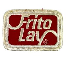 Vintage Frito Lay Patch Red White Advertising Logo picture