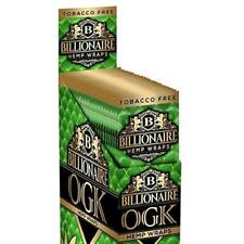Billionaire H. Natural Wraps Rolling Papers OGK O.G.K. Full Display of 50 Wraps picture