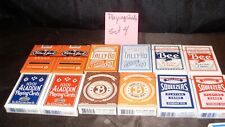 playing cards deck lot 12 decks NEW SEALED Set #4 picture