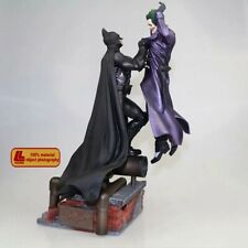 Anime Movie The Dark Knight Batman VS Joker Battle PVC Figure Statue Toy Gift picture