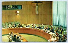 Postcard - United Nations Trusteeship Council Chamber New York NY picture