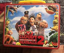 Cloudy With A Chance Of Meatballs 2 Tin Lunch Box picture