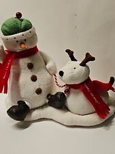 Hallmark Animated JINGLE PALS Singing & Dancing Snowman and Dog 2004 ~ Perfect picture