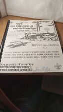 Vintage 1976 Boy Scouts 1st USA Canoeing Wood Badge Recipes And More Booklet picture