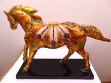 The Trail of Painted Ponies 2009 Golden Feather Pony Horse Artist Lynn Beam picture