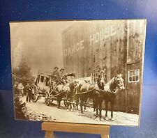 Old West Collector Series~Western Stagecoach~1894 Repro Photograph~11”x14”Print picture