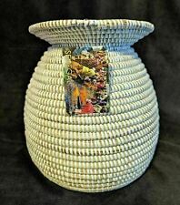 Senegal Hand Woven Prayer Mat Hamper Fair Trade Wolof Women Upcycled Product picture