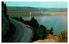 Clinton County KY Wolf Creek Dam Cumberland River & Lake Chrome Postcard picture