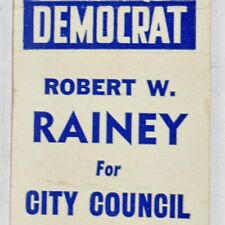 1960s Robert W Rainey New Castle City Council Lawrence County Pennsylvania #1 picture