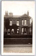 Postcard Large Brick Building in England RPPC N113 picture
