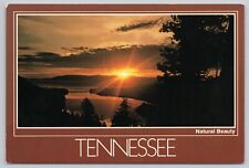 Tennessee Sunrise, Scenic View Natural Beauty, Vintage Postcard picture