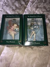 The Fairy Collection by Dexine LTD Fairy Ornaments 2001 . Set Of 2 Original Box picture