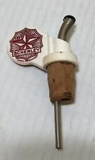 Vintage Schenley Whiskey Advertising Bottle Pourer with Cork picture