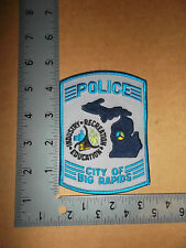 City Of Big Rapids Police Patch~Michigan~MI~Brand New~ picture