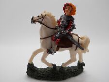 K's Collection Knight/Soldier on Horse Resin Figurine 4 1/2