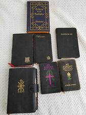 Lot of Vintage Catholic Religious Prayer Books Sunday Lenten Missal Spellman Etc picture