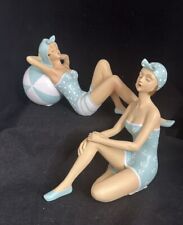 Martha Stewart RETRO Swimming Suit figurine Swimmer LadyResin/Ceramic Price For1 picture