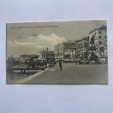 Venezia Riva Degli Schiavoni & Monument Vittorio Emanuele Postcard Posted Italy picture