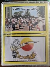 Vintage Playing Cards Bahamas SEALED 2 Pack Made In British Hong Kong  picture