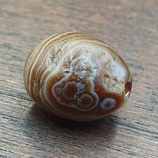 Ancient Agate Yemeni Suleimani Natural Eye Agate Bead JNT-28 picture