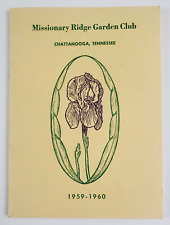 1959-1960 Chattanooga TN Missionary Ridge Garden Club Vtg Booklet Bylaws Program picture
