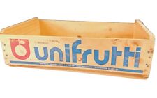 Vintage Wooden Produce Fruit Crate Unifrutti Chile 20