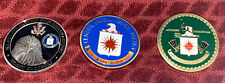 - CIA Central Intelligence Group Coins Set Of 3 Coins In Cases picture