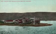 Vintage Postcard Ballast Point Entrance San Diego Bay California Edward Mitchell picture
