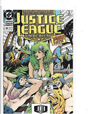 JUSTICE LEAGUE AMERICA # 34 * ADAM HUGHES * DC COMICS * 1990 picture