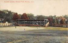MERIDEN, CT, BASEBALL GAME AT HANOVER PARK, PEOPLE, LEAVER & BUSHY PUB c 1907-14 picture