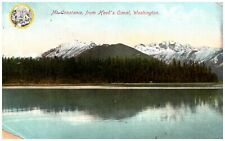 C.1910s Hoods Canal, WA Mt. Constance Scenic Mountain Washington Postcard 4-38 picture