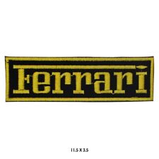 FERRARI Letters Patch Iron On Patch Sew On Embroidered Patch picture