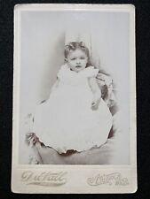 Colfax Washington WA Cute Child In White Antique Cabinet Photo picture