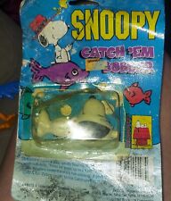 Vintage SNOOPY Catch' Em Bobber in Package Model 497 PEANUTS Charlie Brown  picture