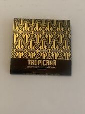 Vintage Tropicana Matchbook Full Unstruck Ad Matches Resort & Casino Souvenir picture