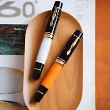 MAJOHN P139 Piston Fountain Pen EF/F/M Nib Office Gift Pen W/ Copper Piston New picture