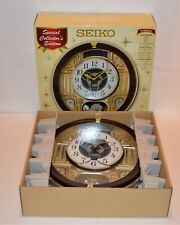 SEIKO Collector Edition Melodies In Motion wall clock QXM541BRH Swarovski Cryst picture