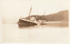 Vintage Postcard RPPC Steamer Ship SS Alaska in Alaska picture