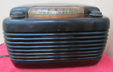 Vintage Philco Hippo Bakelite Tube Radio Model 49-900 For Parts of Repair 1940s picture