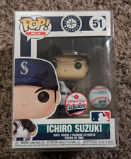 Funko Pop Ichiro Suzuki Figure #51 - MLB Seattle Mariners Baseball w/Protector picture
