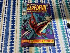 HERE COMES.. DAREDEVIL THE MAN WITHOUT FEAR COMIC (MARVEL,1968) #39 SILVER AGE~ picture