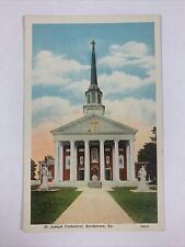 Postcard Kentucky Bardstown KY Nelson County St Joseph Cathedral Unposted 1930s picture