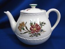 FINE WEDEWOOD FLOWERS AND INSECTS TEAPOT picture