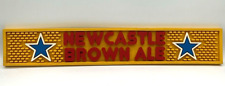 Newcastle Brown Ale Rubber Bar Drip Mat 20.5” x 3.5” Man Cave Breweriana picture