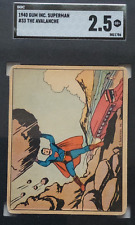 1940 SUPERMAN #33 THE AVALANCHE SGC GOOD+ 2.5 picture